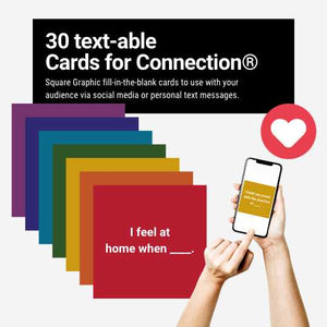 TEXTable: Cards for Connection® - Games for Humanity