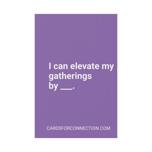 CUSTOM Cards for Connection® Plastic Yard Sign for Events and Celebrations - Games for Humanity