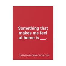 Load image into Gallery viewer, RED Cards for Connection® Plastic Yard Sign for Events and Celebrations - Games for Humanity