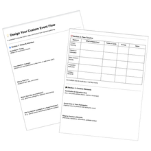 Load image into Gallery viewer, Cards for Facilitators Digital Deck Printable Game to elevate your events. Design your custom event flow PDF.