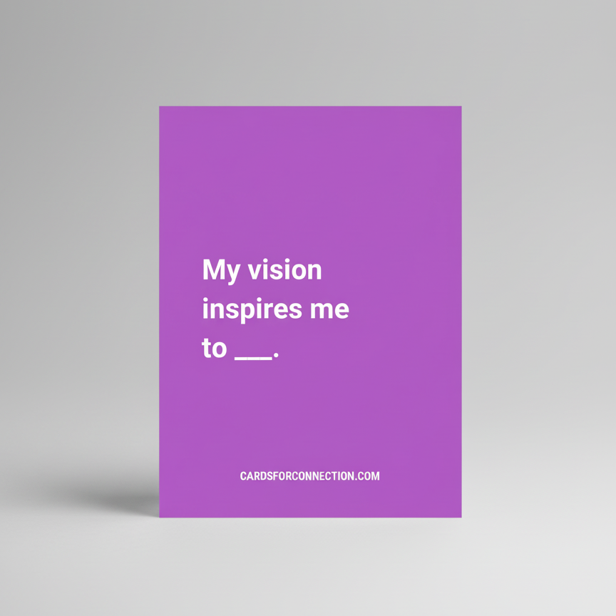 Cards for Vision – Printable Expansion Pack for Purpose & Clarity ...