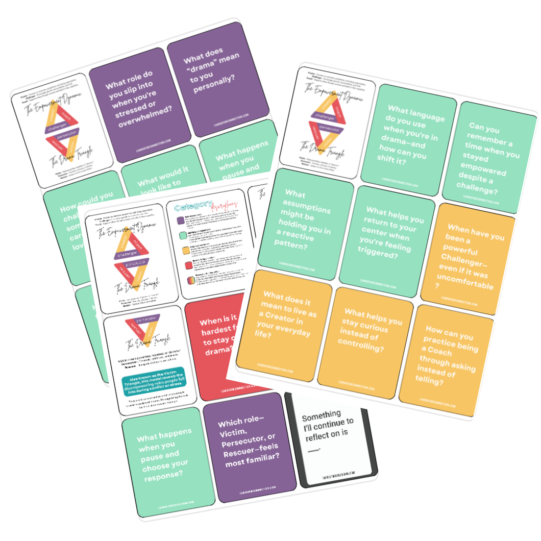 Cards for Empowerment – Printable Deck + Guide - Games for Humanity