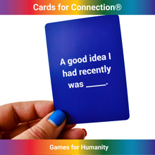 Load image into Gallery viewer, Cards for Connection Party Pack - Games for Humanity