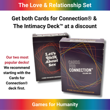 Load image into Gallery viewer, Love &amp; Relationship Set - Games for Humanity