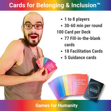 Load image into Gallery viewer, Cards for Belonging &amp; Inclusion Deck - Games for Humanity