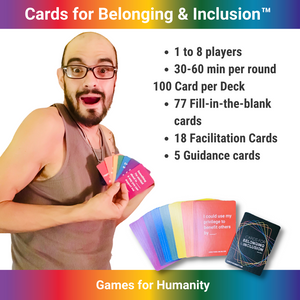 Cards for Belonging & Inclusion Deck - Games for Humanity