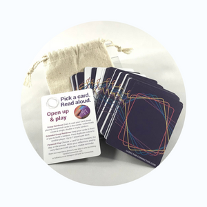 Drawstring Linen Bag - Games for Humanity