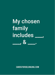 Cards for Belonging & Inclusion Deck - Games for Humanity