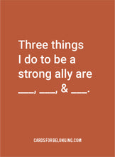 Load image into Gallery viewer, Cards for Belonging &amp; Inclusion Deck - Games for Humanity