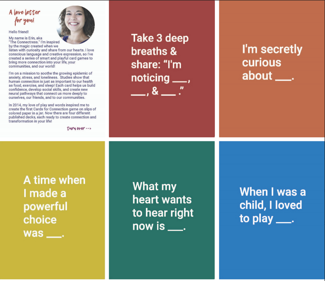 Digital Download: Cards for Connection - Games for Humanity