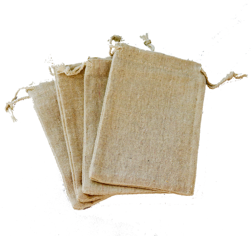 Drawstring Linen Bag - Games for Humanity